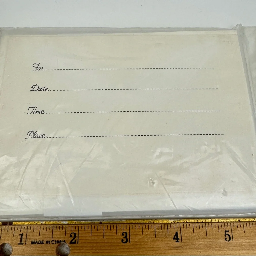 Vtg Fravessi Jester Clown Sealed‎ Pack of Party Invitation Invite Greeting Cards